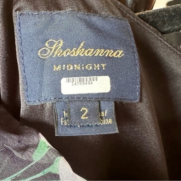 Shoshanna Gia One Shoulder Dress Black - Picture 8 of 8